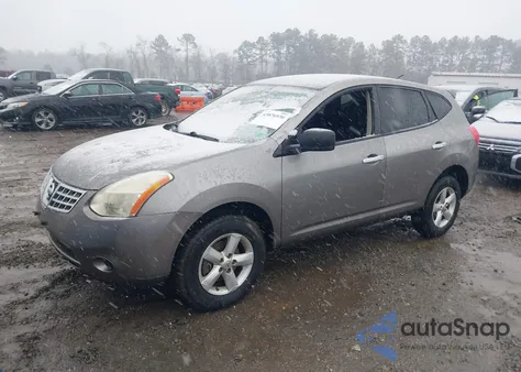2010 Nissan Rogue S from USA, damaged, VIN JN8AS5MT7AW030907